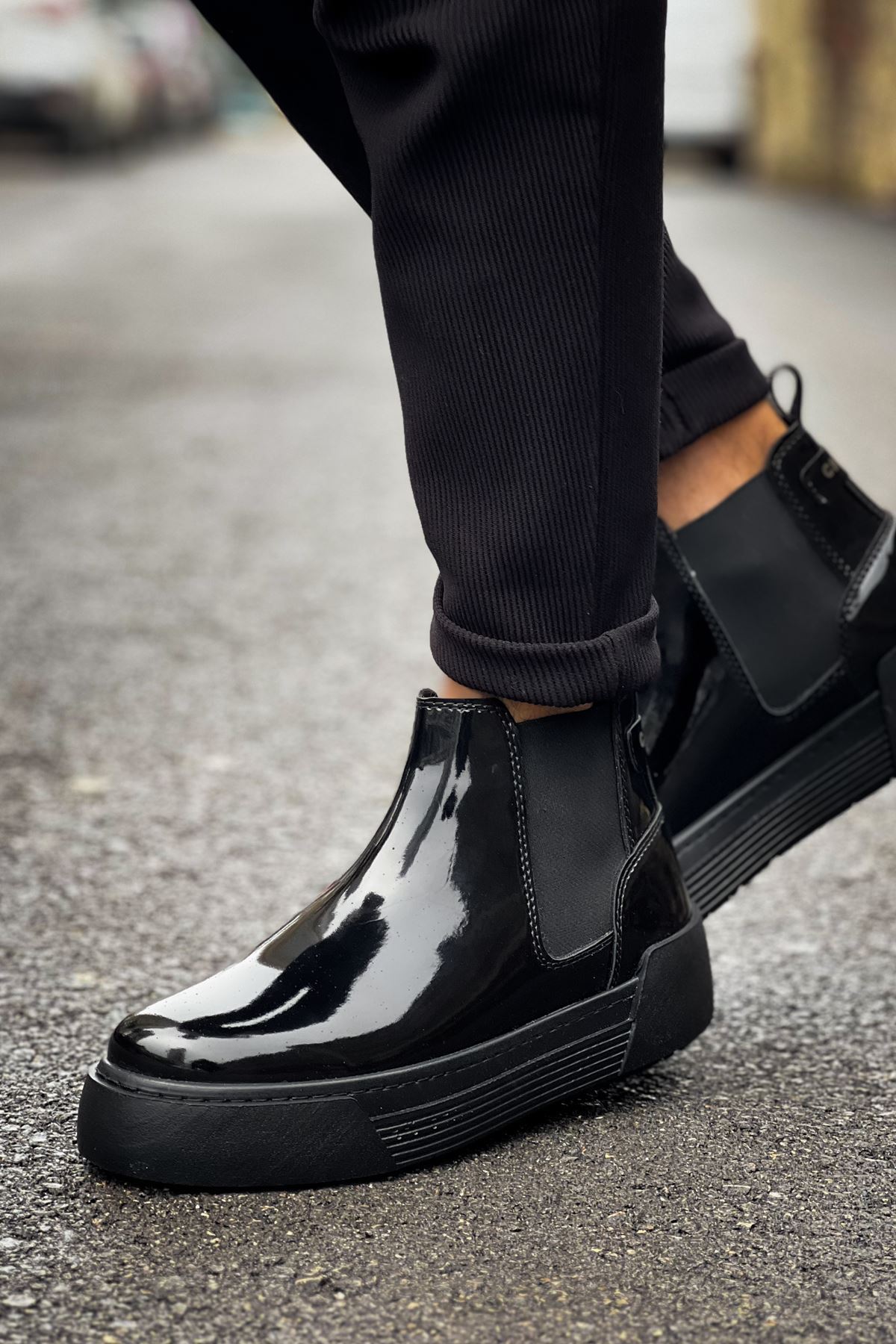 MN069 - RRT Harmany Erkek Bot SIYAH