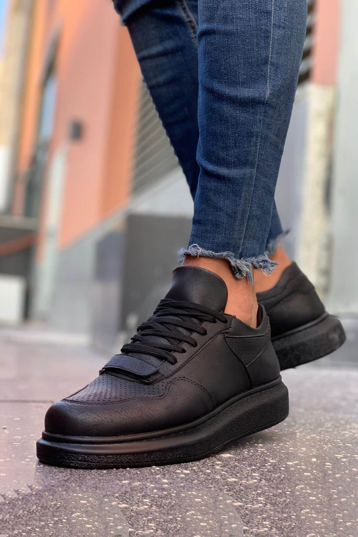 MN073 - CST Flatline Erkek Ayakkabı SIYAH