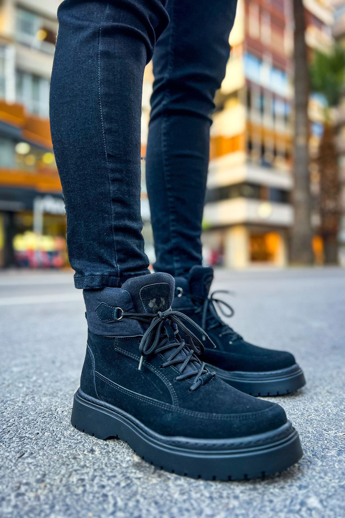 MN225 - SRT Impact Erkek Bot SIYAH