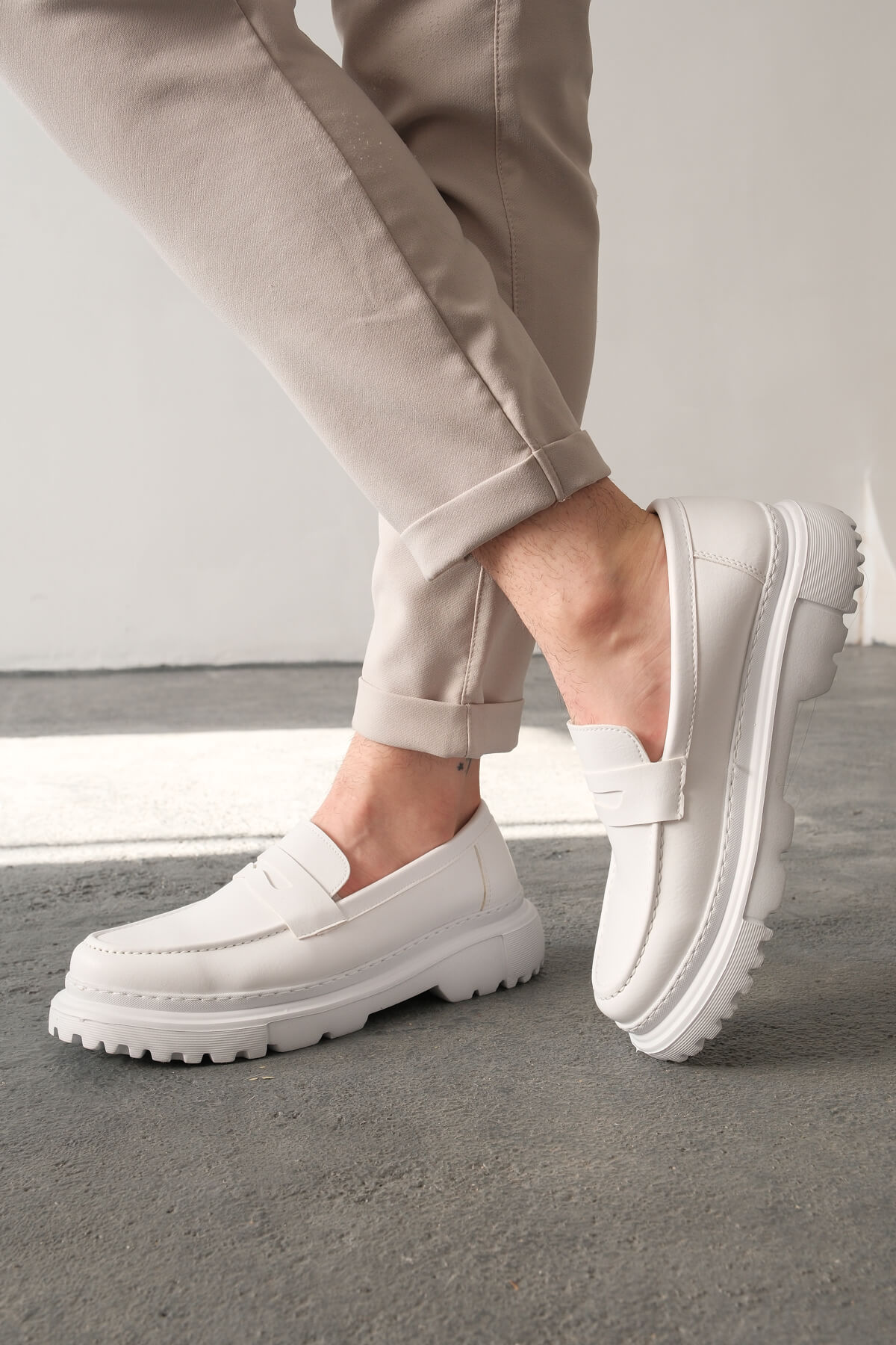 MN2417 - FBT Erkek Ayakkabı BEYAZ