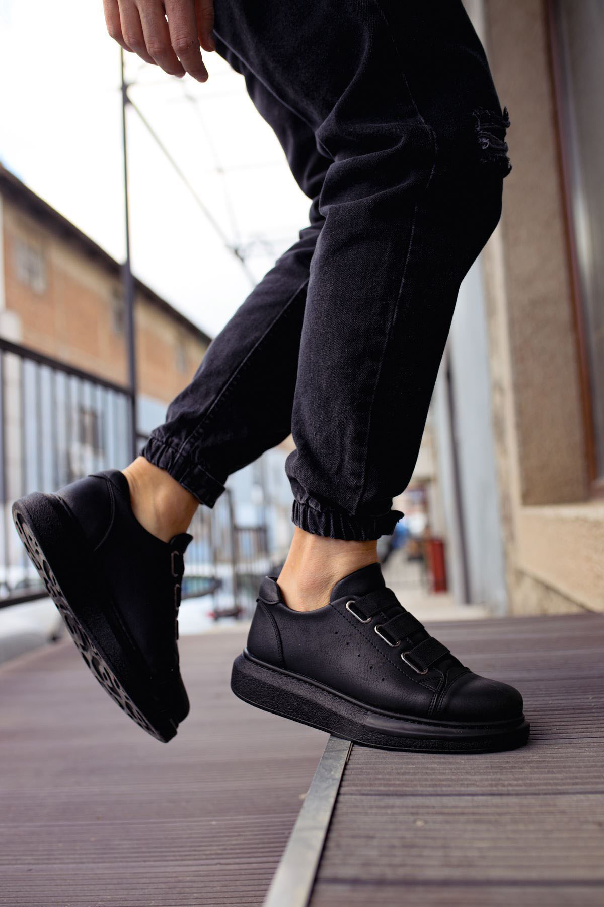 MN253 - CST Mirror Non Erkek Ayakkabı SIYAH