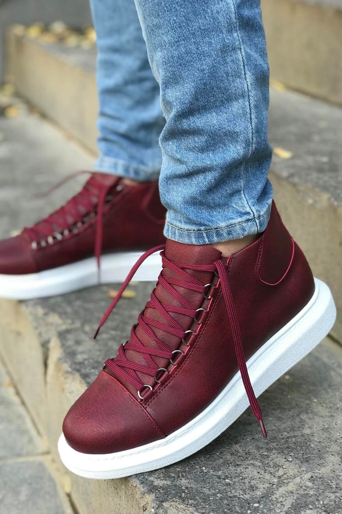 MN258 - CBT Roma Erkek Bot BORDO