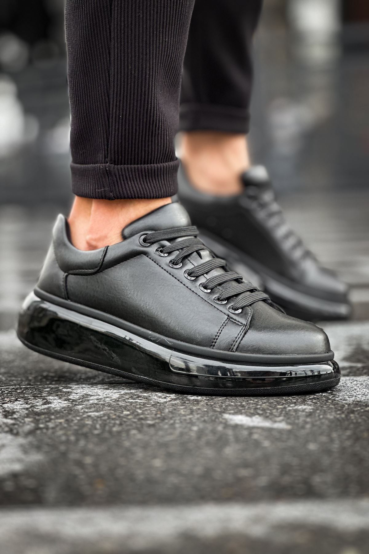 MN295 - CST Sollıevo Erkek Ayakkabı SIYAH