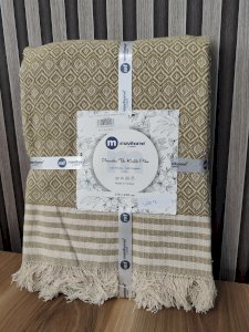 MAViHOME TEK KİŞİLİK PİKE DESENLİ